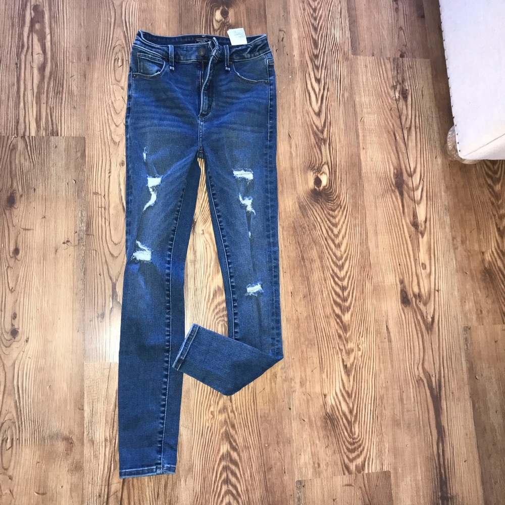 High rise Abercrombie jeans